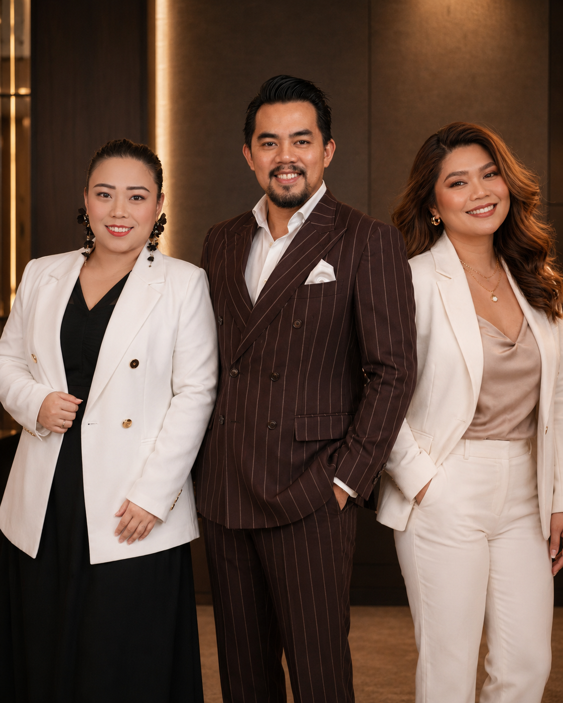 Wendy Antonio, Boss RDR, and Mary Rose Deocareza — the RDR Global strategy team